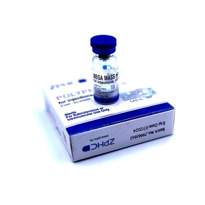 MEGA MASS MIX (GHRP-6 5mg + CJC-1295 with DAC 5 mg в 1 виале) 2 виалы в упаковке